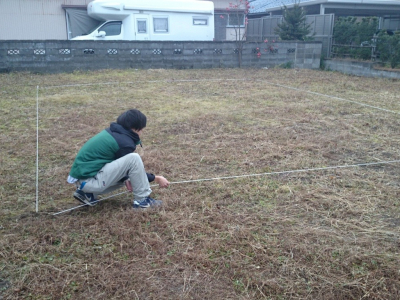 地縄張りに行ってきました