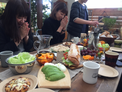 朝ごはん会♪