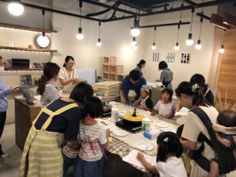 ハロウィンパンづくり