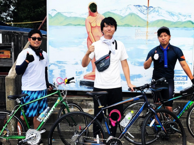 先日、秋田県にある田沢湖で趣味のロードバイクをしてきました♪