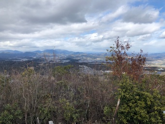 各務原アルプス　大岩見晴台　御嶽　乗鞍岳
