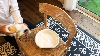 J39　シェーカーチェア　ナチュリエ　自然素材の家　名作チェア　ソープフィニッシュ