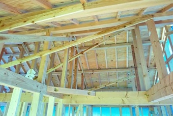 建て方工事のイメージ