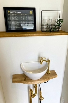 モデルハウスの玄関のイメージ