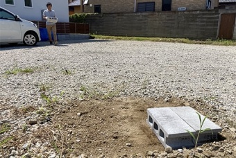 ブロックを置くイメージ