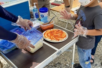 ピザづくりのイメージ