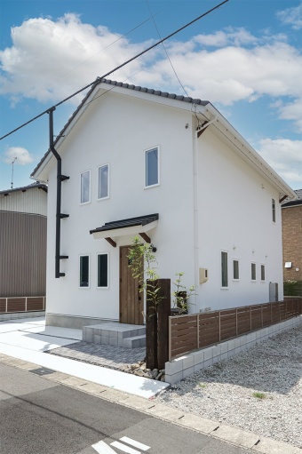 久保見モデルハウス外観イメージ