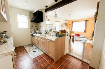 インターデコハウスのキッチンのイメージ