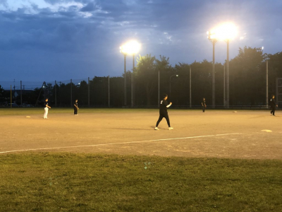 ⚾ナイター⚾は気持ちいいよね～