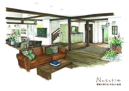 パースイメージです。