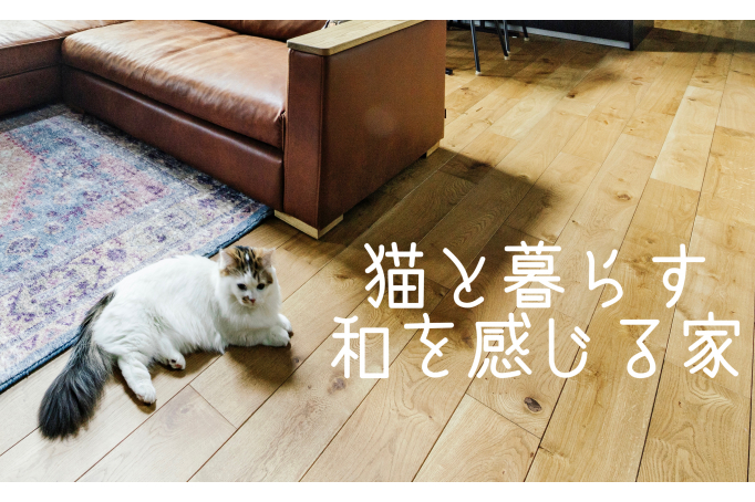 猫と暮らす“和”を感じる家
