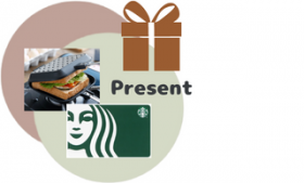 Starbucksカード2000円分＆ホットサンドメーカー