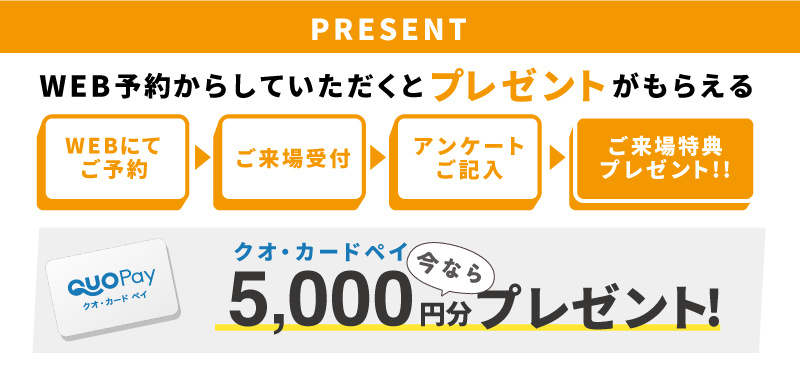 Quoカード・Pay5,000円分プレゼント