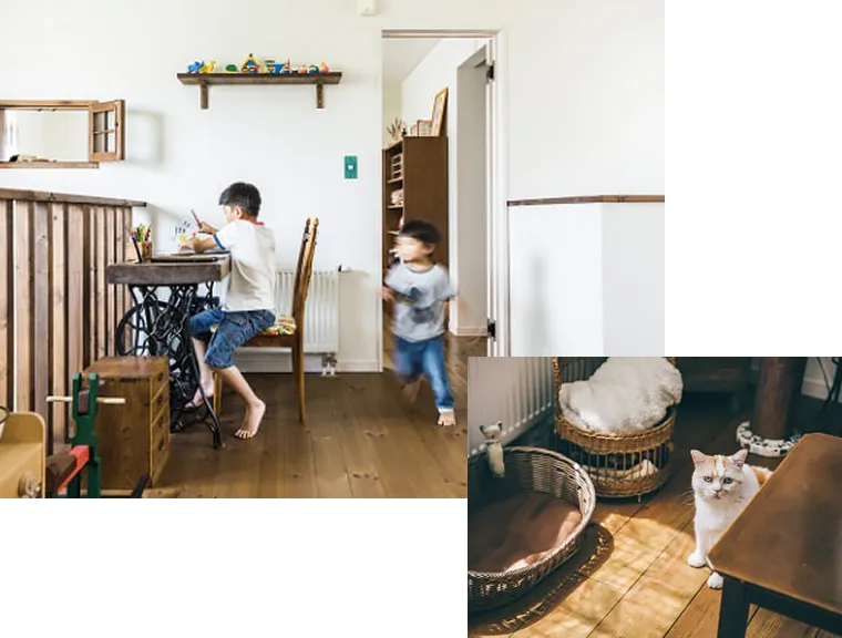 写真:ナチュリエの家の様子